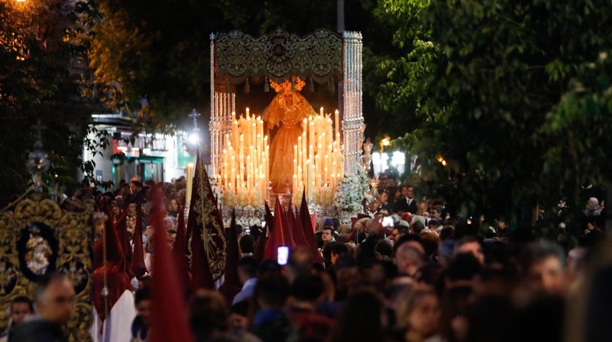 Palio de la Virgen del Buen Fin , el Viernes Santo de 2019