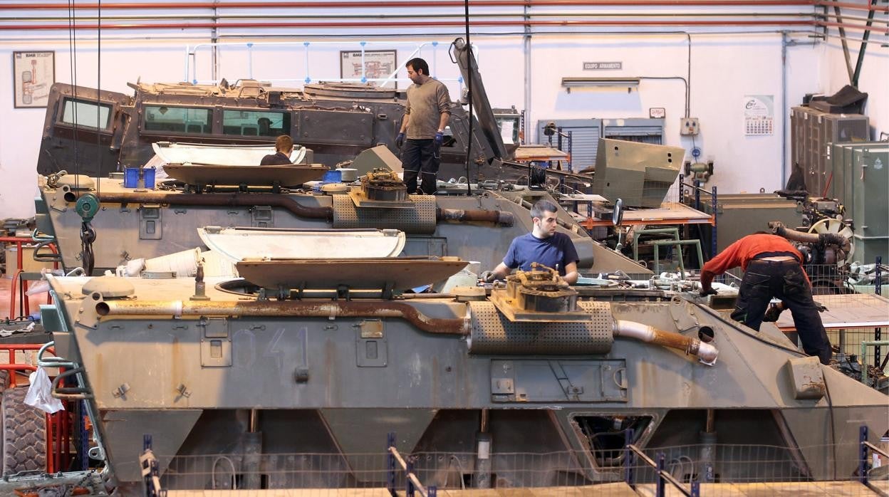 Instalaciones del Parque de Ruedas 2 del Ejército de Tierra en Córdoba