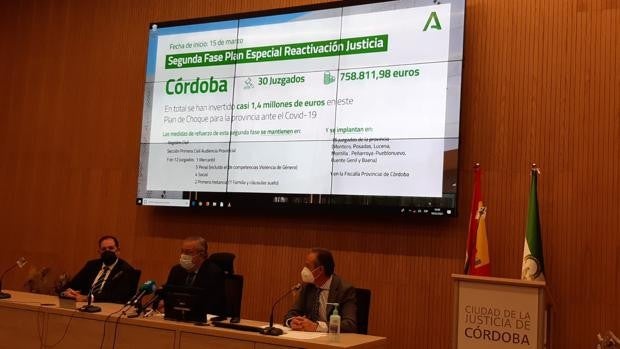 Justicia da luz verde a la segunda fase de refuerzos en la Fiscalía y 30 juzgados de Córdoba