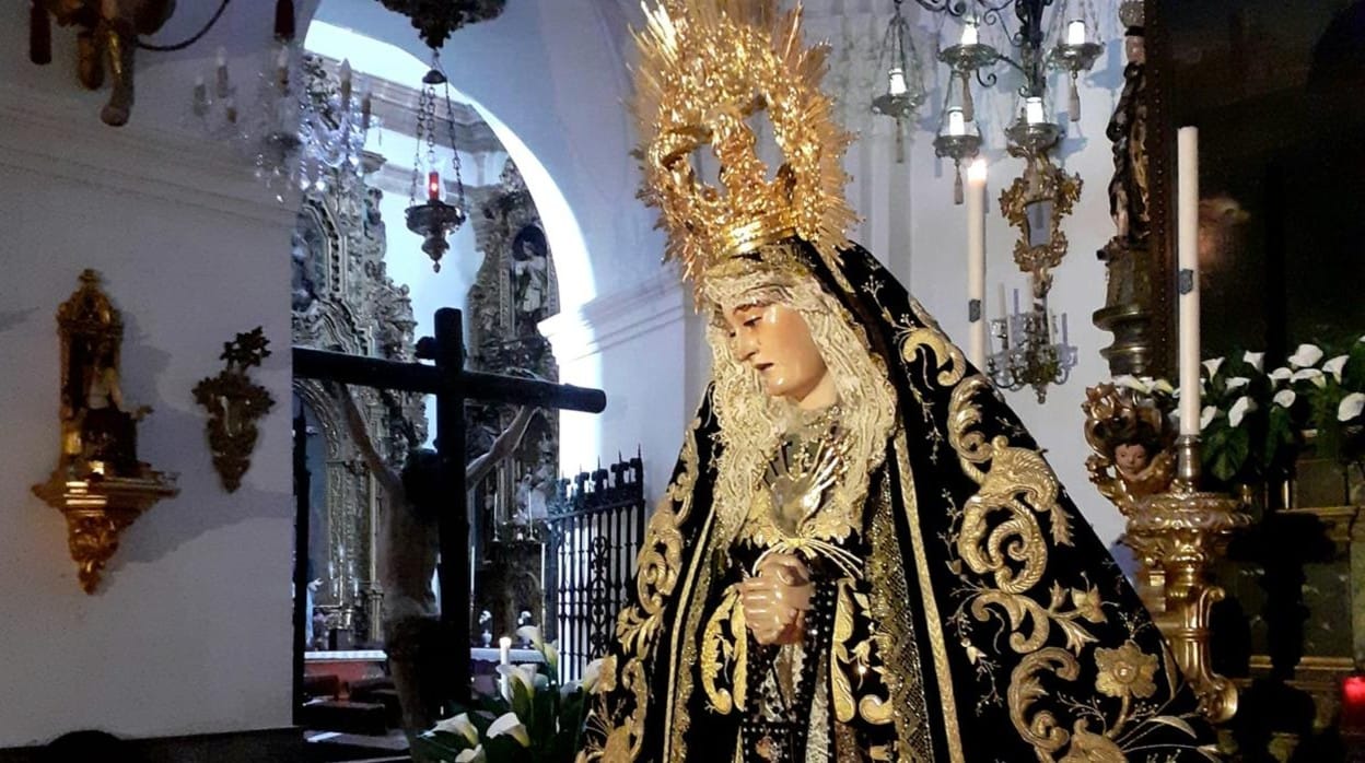 Virgen de los Dolores de la orden Servita