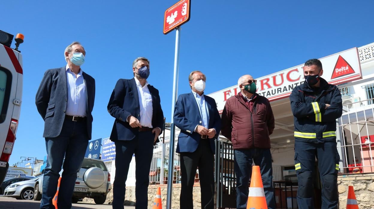 Presentación de la localización de los hidrantes de Córdoba