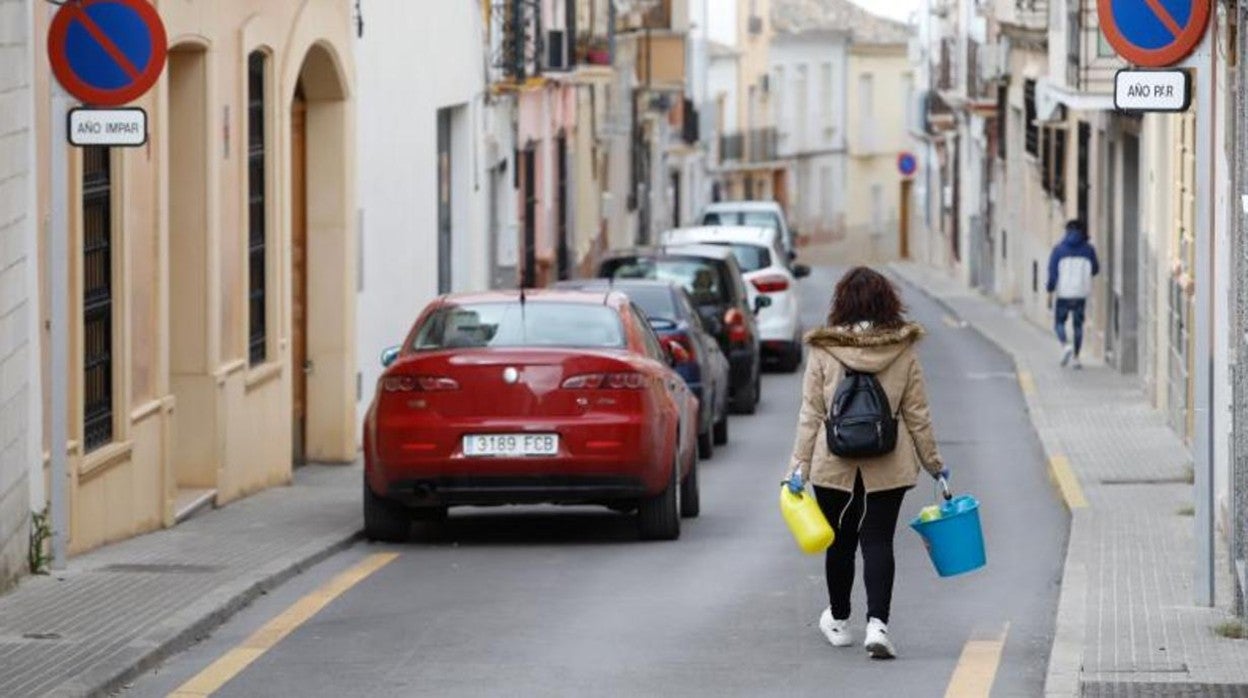 Una calle de Rute