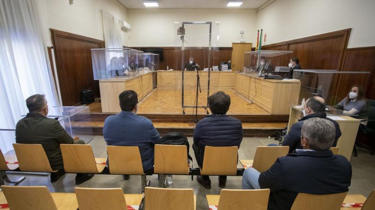 Sala de la Audiencia Provincial de Huelva donde se celebra la vista