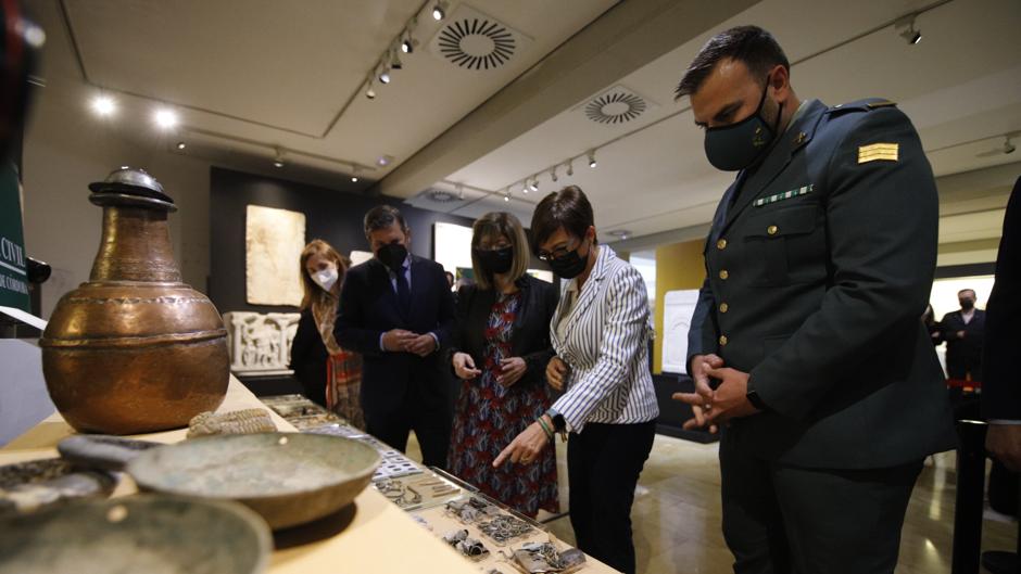 La Guardia Civil recupera más de 2.000 piezas arqueológicas expoliadas en dos operativos en Córdoba
