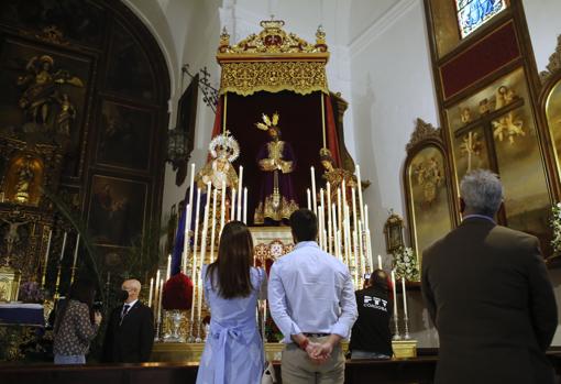 Los titulares del Císter, en la iglesia de los Capuchinos