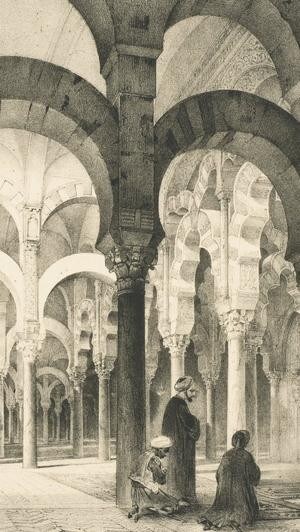 Los sorprendentes dibujos de Prangey sobre la Mezquita-Catedral de Córdoba  hacia 1839
