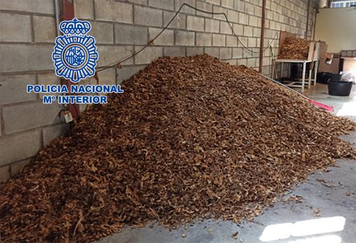 Tabaco de picadura intervenido en Córdoba