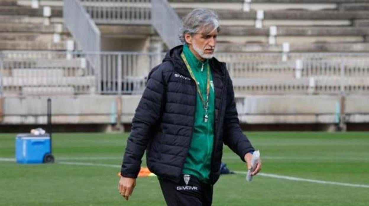 Pablo Alfaro durante un entrenamiento en una imagen de archivo