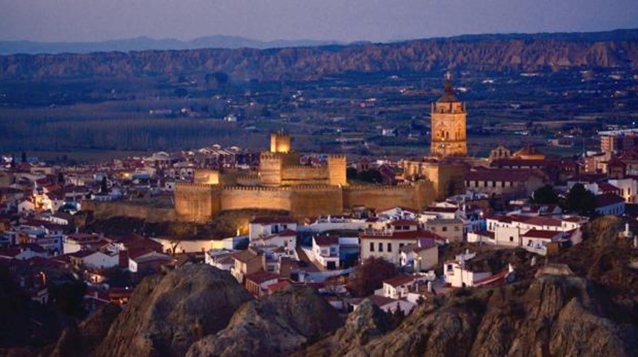 Vista de Guadix, en Granada