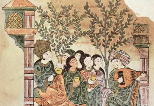 Único manuscrito ilustrado conservado de la dominación musulmana, con olivos
