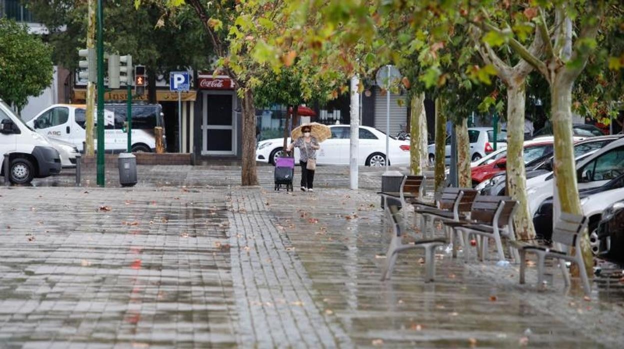 Jornada de lluvia en la capital cordobesa