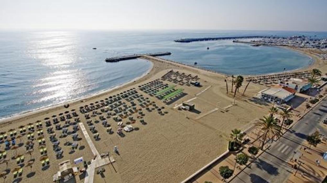 Playa de San Francisco, que se incluye en Los Boliches-Las Gaviotas