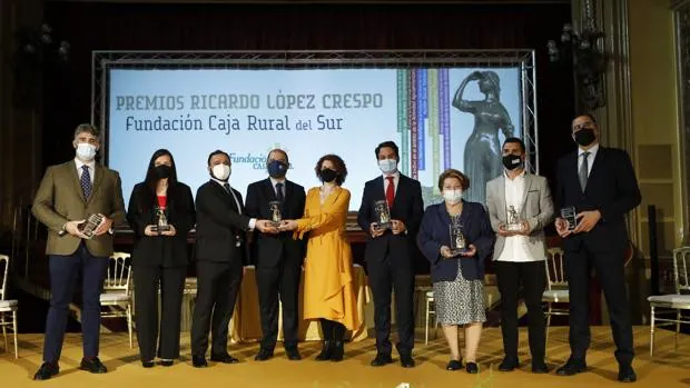Caja Rural del Sur entrega en Córdoba los premios de  su Fundación en memoria de Ricardo López Crespo