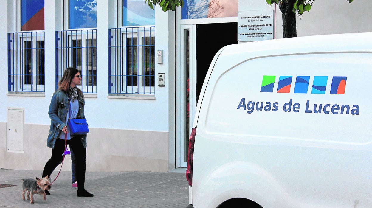 Sede de la empresa pública Aguas de Lucena