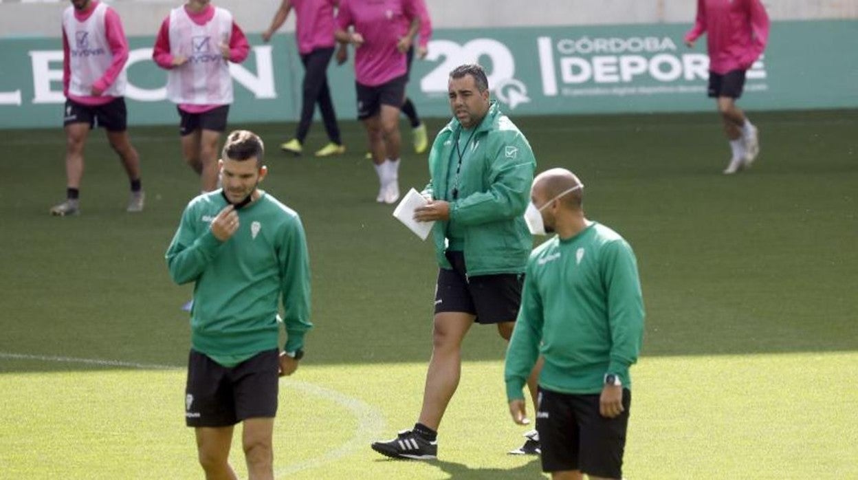 Germán Crespo, entrenador del Córdoba CF: «Hay que ser profesionales hasta el último momento»