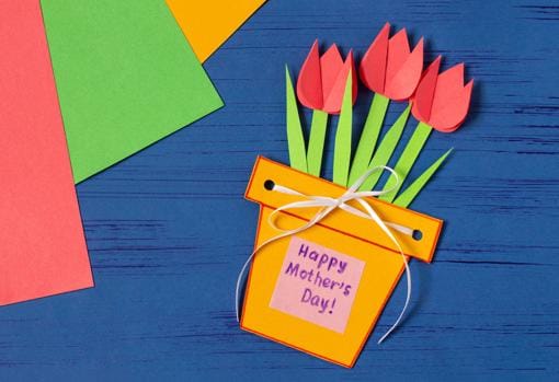 Fuente Logro No puedo leer ni escribir Día de la Madre: Cinco ideas de regalos hechos a mano para hacer con los más