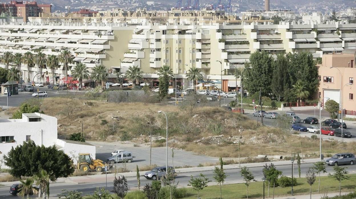 Vista del Camino del Pato en la zona de La Térmica, donde se ubica una de las parcelas del concurso