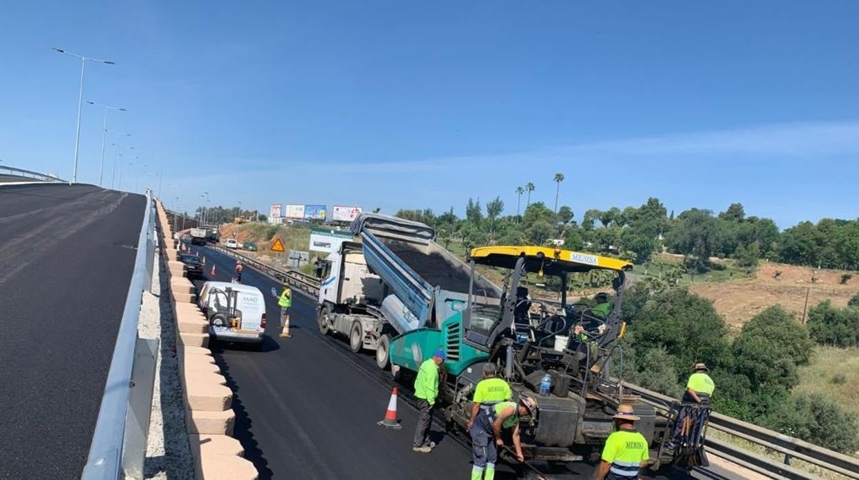 Finalización de los trabajos en la Ronda Norte, en el tramo municipal