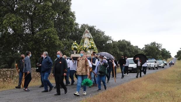 Pozoblanco dice adiós a su patrona la Virgen de Luna