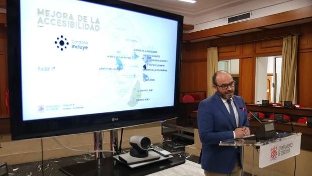 El Ayuntamiento de Córdoba dedica un millón a la mejora de la accesibilidad en las calles