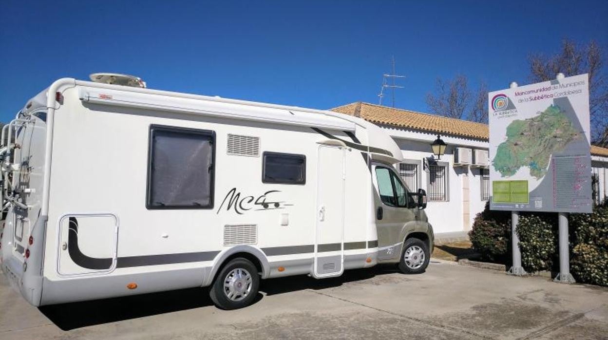 La Subbética se ha convertido en Córdoba en un lugar de referencia para el turismo de caravanas