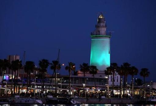 La Farola de Málaga es uno de los faros en activo más antiguos de España