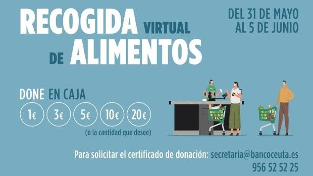 Mercadona participará en la recogida virtual de los bancos de alimentos andaluces