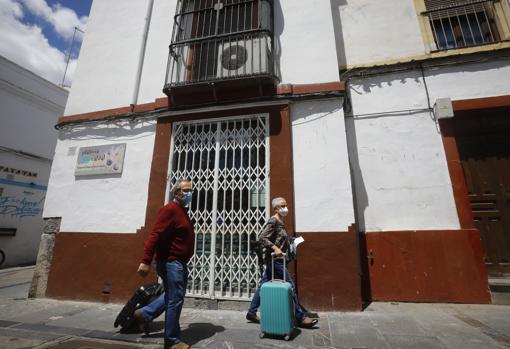 Turistas, este mes de mayo en el entorno de la Mezquita-Catedral