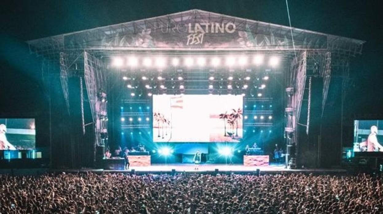 Una imagen de archivo del festival Puro Latino