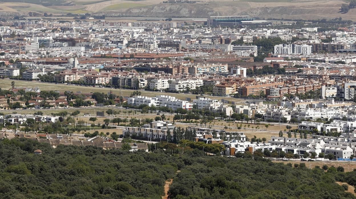 En primer término, panorámica del sector O-1 'Ciudad Jardín de Poniente' donde aterriza Aedas Homes