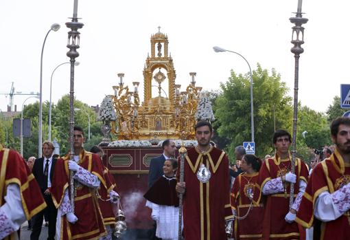 Procesión eucarística de la Sagrada Cena de Córdoba