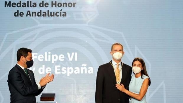 El Rey reivindica a Andalucía, que antepone «lo que une a lo que separa»