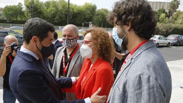 Moreno aboga en el congreso de CC.OO. por hacer de Andalucía el «referente nacional del diálogo social»