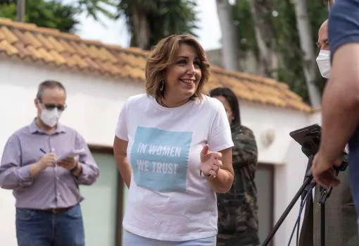 Susana Díaz, en la campaña