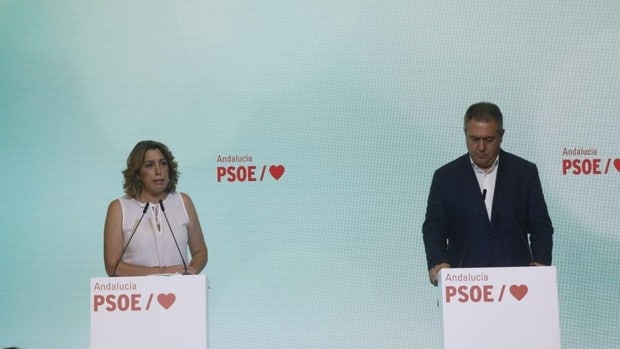 En directo: Juan Espadas y Susana Díaz explican el futuro del PSOE andaluz