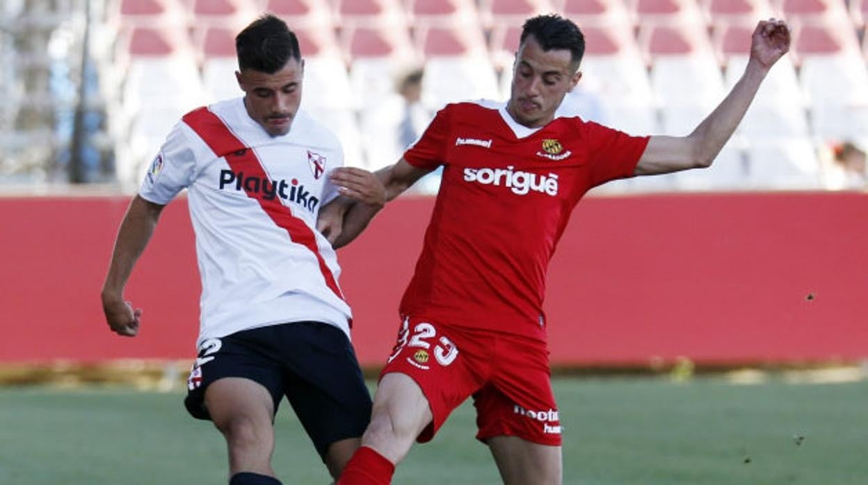 Viedma, en su etapa con el Sevilla Atlético