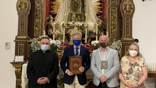 Juan José Primo Jurado pregona las Fiestas Carmelitanas de Puerta Nueva de Córdoba