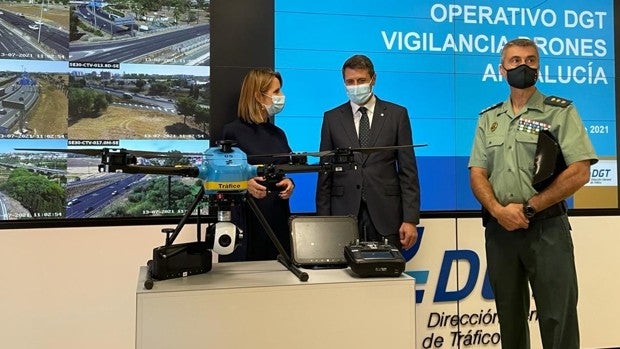 La DGT usará cuatro drones para el control de tráfico en Andalucía este verano