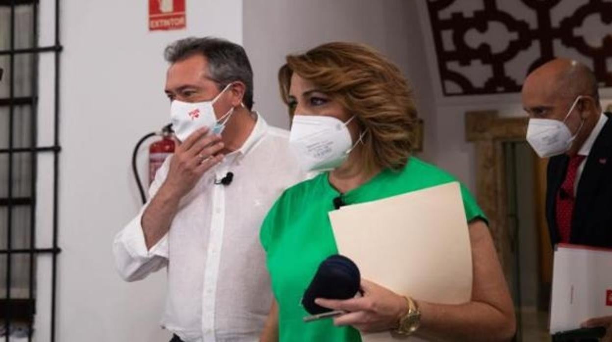 Juan Espadas y Susana Díaz