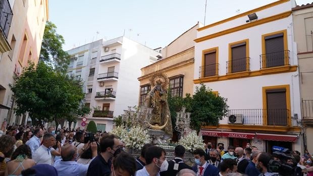 La Virgen del Carmen de Jerez, la primera procesión ordinaria de Andalucía en la pandemia