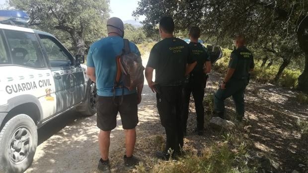 La Guardia Civil rescata a dos senderistas que se habían perdido en La Tiñosa de Priego de Córdoba