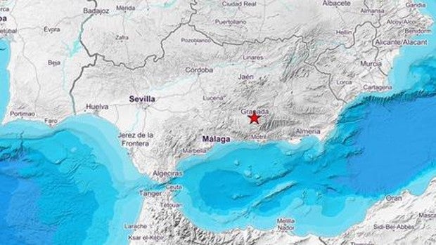 Nuevo terremoto en Granada de 2,6 puntos de magnitud