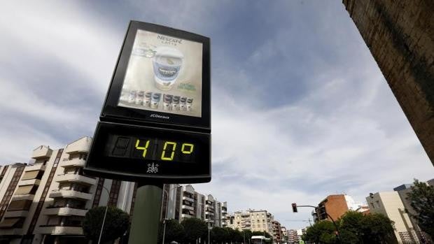 La Aemet activa la alerta amarilla este jueves por temperaturas de 38 grados en Córdoba