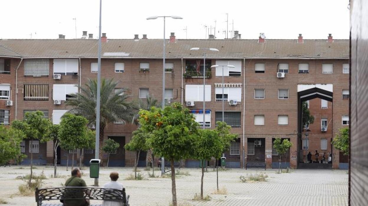 Barrio de Palmeras en el que se ha registrado el incendio de un piso en Córdoba