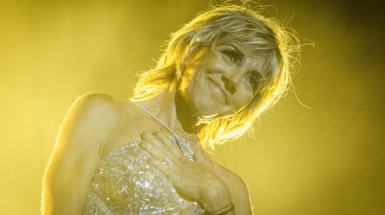 Ana Torroja, en un concierto reciente