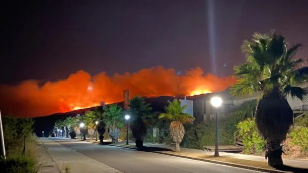 Detenido por provocar un incendio forestal que ya está estabilizado junto a La Línea de la Concepción