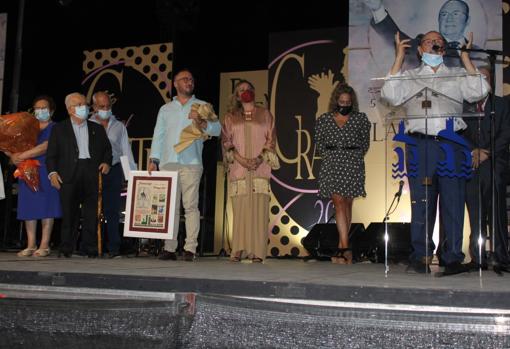 Momento de la noche del sábado en el Festival de Cante Jondo de Puente Genil