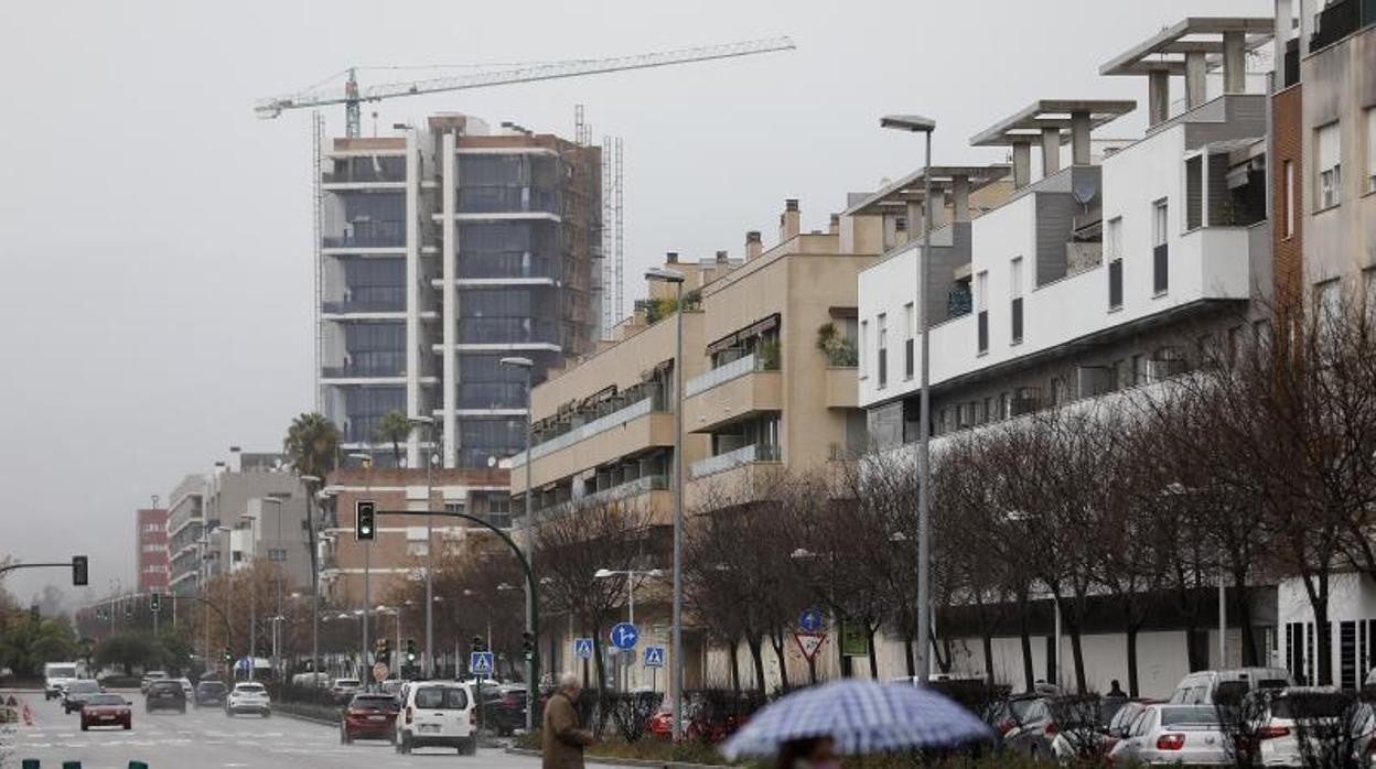 Obras de construcción en la capital cordobesa