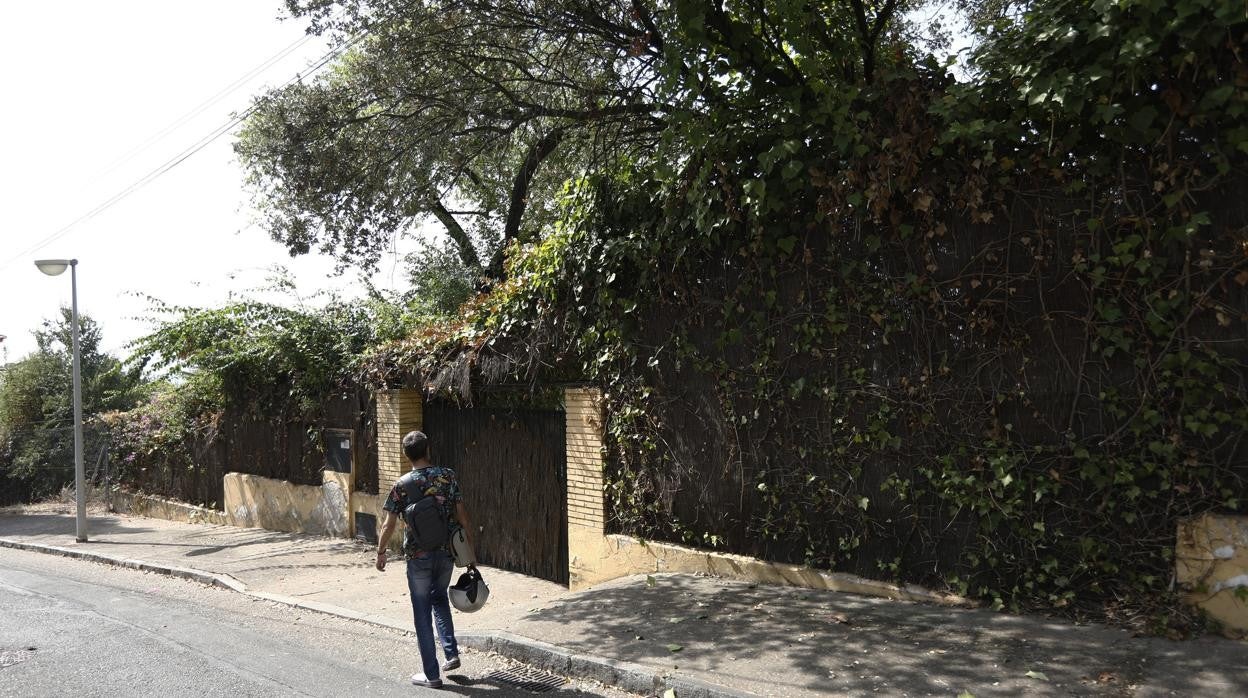 Exterior de una casa okupada en la zona de la Sierra de Córdoba