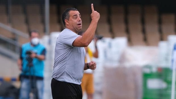 Germán Crespo, entrenador del Córdoba: «Esto es una alegría, pero sólo son tres puntos»